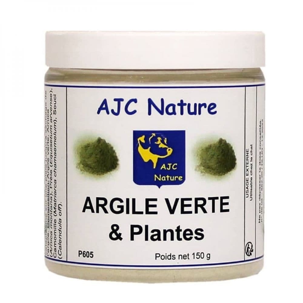 Argile verte & plantes P605