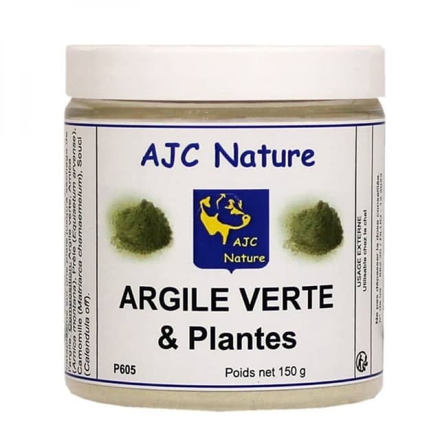 Argile verte & plantes P605